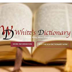 whites dictionary screen shot