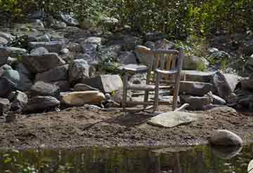 Chair By Lake